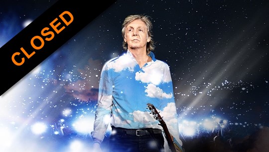 Soyez notre invité à l'occasion du concert de Paul McCartney à Paris