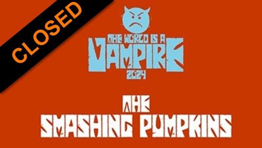 Be our guest for the Smashing Pumpkins concert in Paris (France)