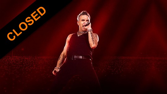 Be our guest at the Robbie Williams concert in Munich
